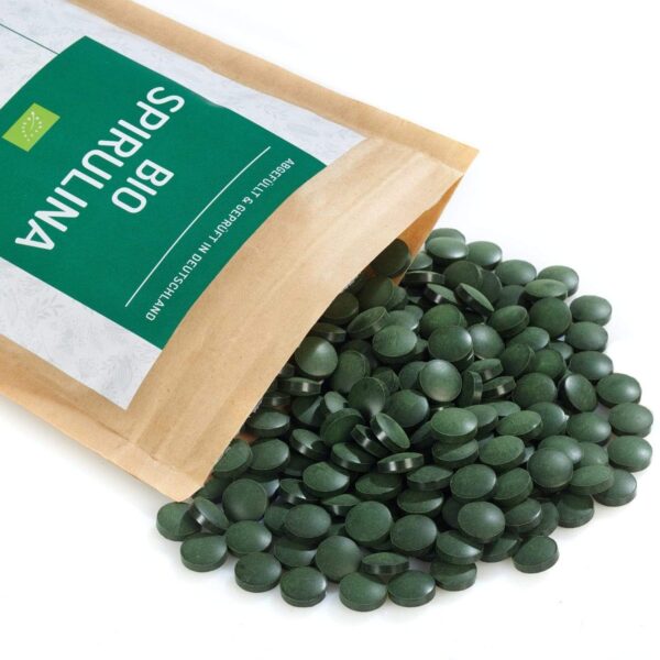 BIO SPIRULINA TABLETTEN AUS SPIRULINA PLATENSIS - VEGAN - Image 3