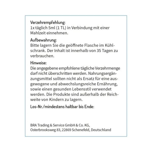 OMEGA 3 FLÜSSIG MIT VITAMINEN UND ANTIOXIDANTIEN - GESCHMACK: NATÜRLICH - Image 5