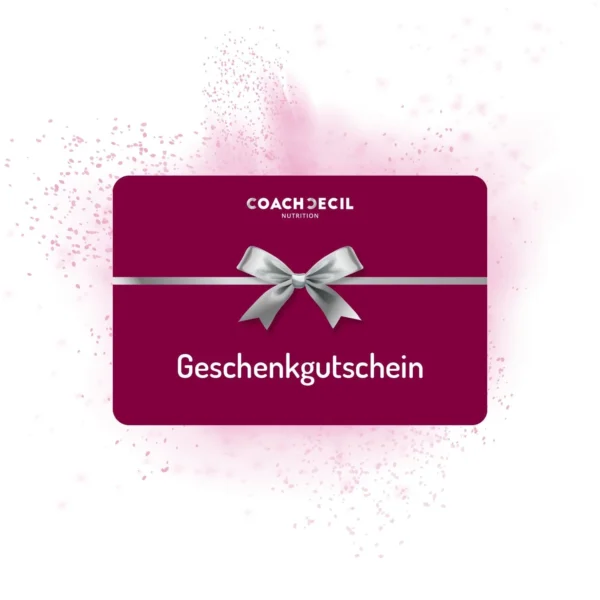 DIGITALER COACH CECIL NUTRITION GESCHENKGUTSCHEIN