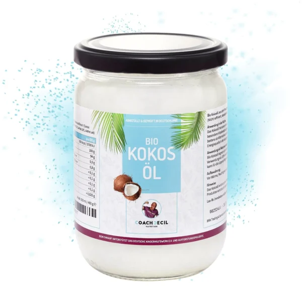 "VERRÜCKT NACH KOKOS" PROBIERSET - 500ML MCT-ÖL, 1KG KOKOSMEHL UND 500ML KOKOSÖL - Image 4