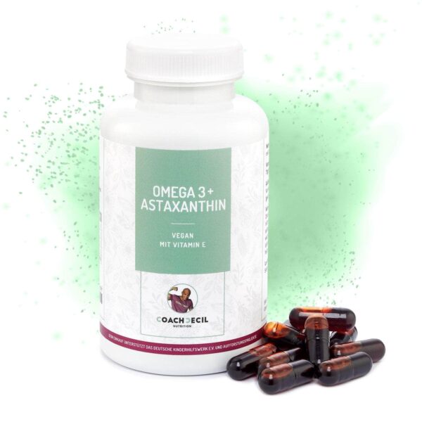 OMEGA 3 MIT ASTAXANTHIN UND VITAMIN E - VEGAN