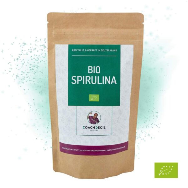 BIO SPIRULINA TABLETTEN AUS SPIRULINA PLATENSIS - VEGAN