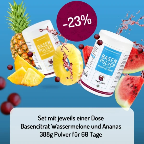 EXOTIC SET MIT BASENCITRAT WASSERMELONE UND ANANAS